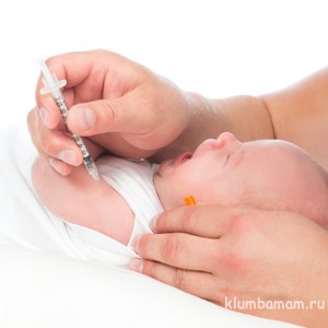 Прививки младенцев